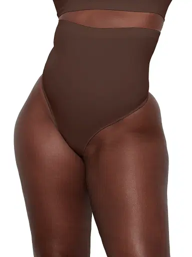 Skims Women's Seamless Sculpt High-Waisted Thong | Thumbnail 2