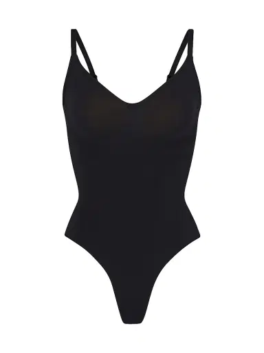 Skims Women's Seamless Sculpt Thong Bodysuit | Thumbnail 1 Skims Women's Seamless Sculpt Thong Bodysuit | Thumbnail 1