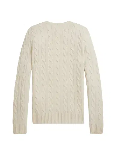 Polo Ralph Lauren Women's Cable-Knit Wool-Cashmere Crewneck Sweater | Thumbnail 3 Polo Ralph Lauren Women's Cable-Knit Wool-Cashmere Crewneck Sweater | Thumbnail 3