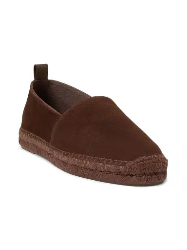 Ralph Lauren Purple Label Men's Bosworth Suede Espadrilles - Luggage Brown - Size 9.5 | Thumbnail 2 Ralph Lauren Purple Label Men's Bosworth Suede Espadrilles - Luggage Brown - Size 9.5 | Thumbnail 2