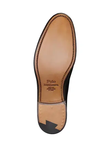 Polo Ralph Lauren Men's Maestra Leather Penny Loafers - Black - Size 9.5 | Thumbnail 5