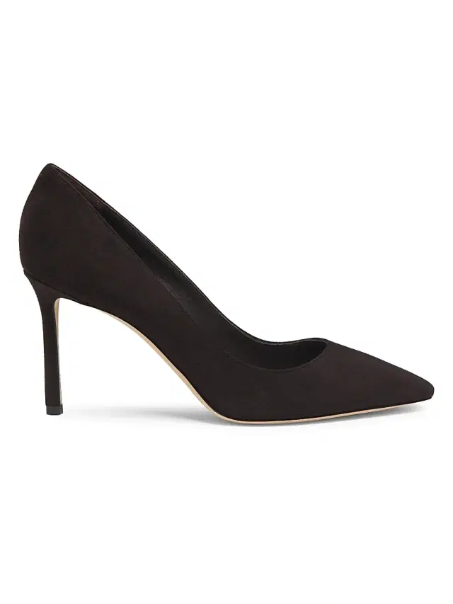 Jimmy Choo Women's Romy 85MM Suede Pumps - Coffee