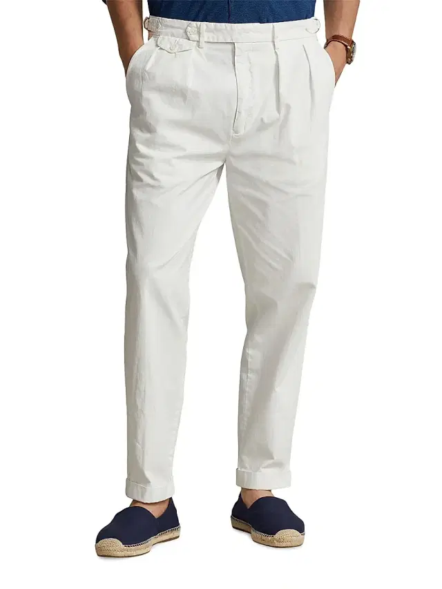 Polo Ralph Lauren Men's Featherweight Twill Tennis Flat-Front Pants