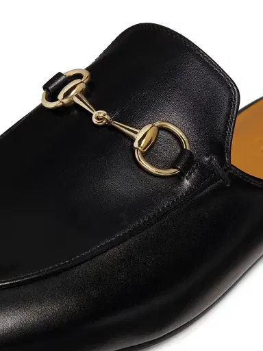 Gucci Women's Betis Leather Mules - Black - Size 12 | Thumbnail 5 Gucci Women's Betis Leather Mules - Black - Size 12 | Thumbnail 5