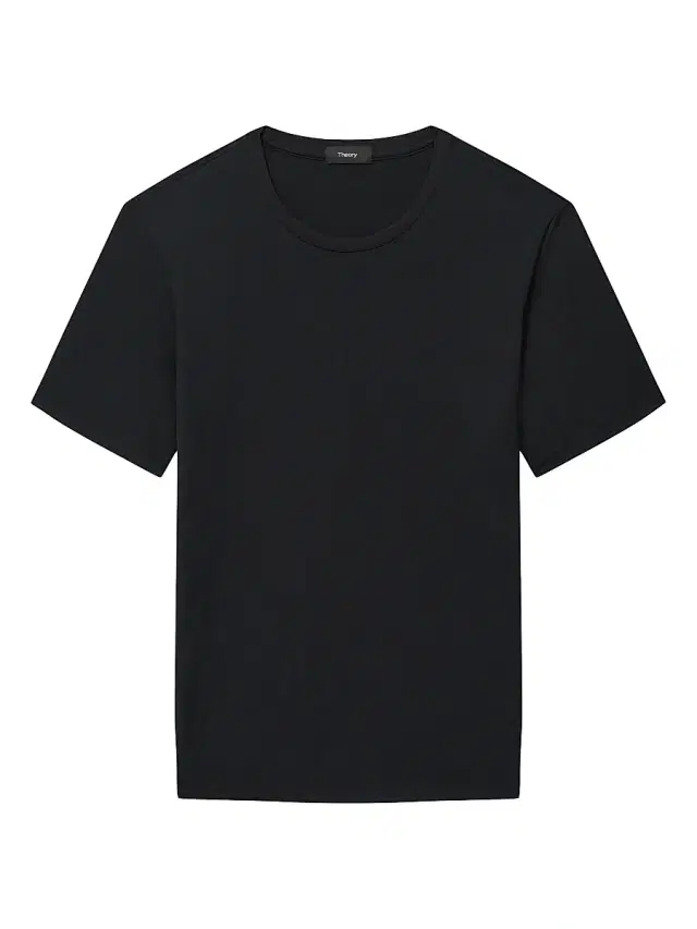 Theory Men's Precise Cotton T-Shirt - Black