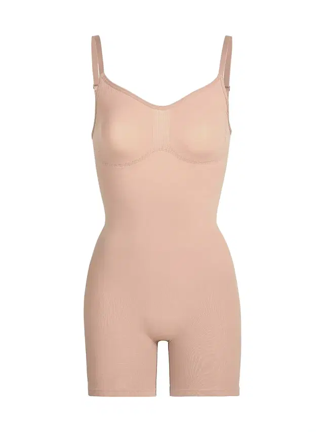 SKIMS Women's Seamless Sculpt Mid Thigh Bodysuit - Sienna