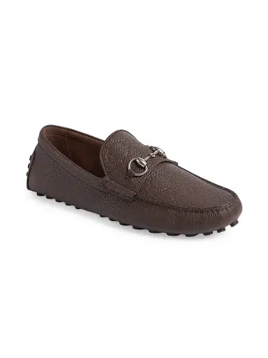 Gucci Men's Byorn Leather Driving Loafers | Thumbnail 2