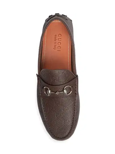 Gucci Men's Byorn Leather Driving Loafers | Thumbnail 4