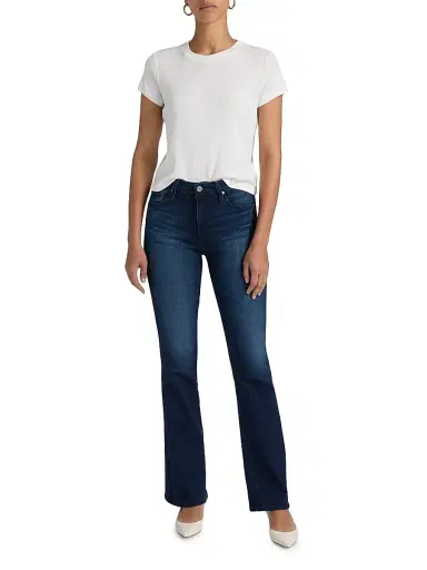 AG Jeans Women's Sadie Crewneck T-Shirt - Powder | Thumbnail 2