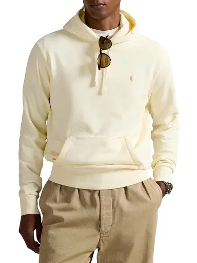 Polo Ralph Lauren Men's Logo Embroidered Cotton Terry Hoodie | Thumbnail 3 Polo Ralph Lauren Men's Logo Embroidered Cotton Terry Hoodie | Thumbnail 3