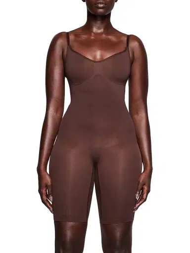 Skims Women's Seamless Sculpt Mid Thigh Bodysuit | Thumbnail 2