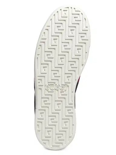 Gucci Men's Ace Web Sneakers - Black Red | Thumbnail 6 Gucci Men's Ace Web Sneakers - Black Red | Thumbnail 6