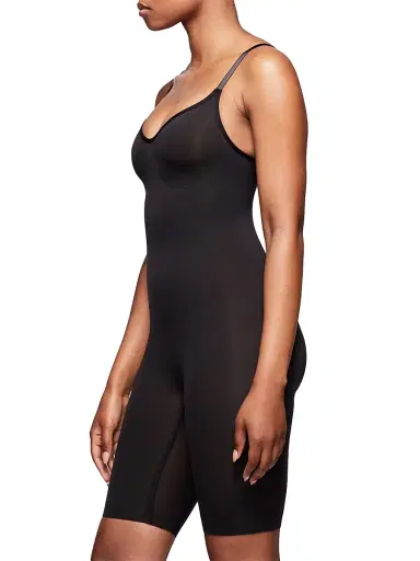 Skims Women's Seamless Sculpt Mid Thigh Bodysuit | Thumbnail 4
