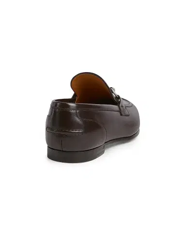 Gucci Men's Jordaan Horsebit Leather Loafers - Dark Brown - Size 7 | Thumbnail 3 Gucci Men's Jordaan Horsebit Leather Loafers - Dark Brown - Size 7 | Thumbnail 3