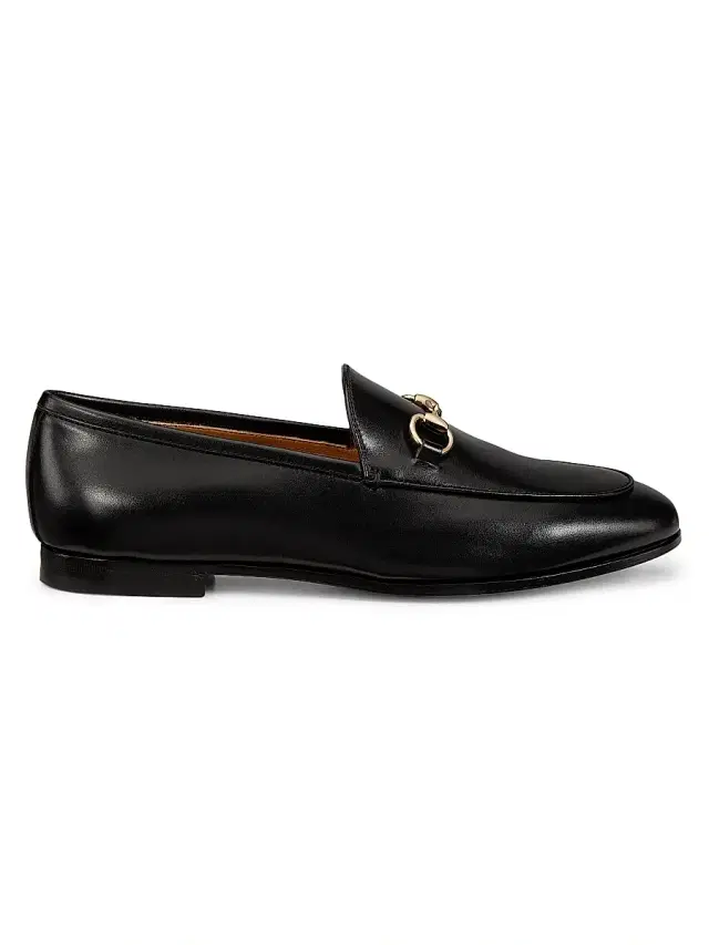 Gucci Women's Jordaan Horsebit Leather Loafers - Black