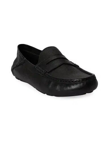 Polo Ralph Lauren Men's Anders Leather Driving Loafers - Black - Size 9 | Thumbnail 2 Polo Ralph Lauren Men's Anders Leather Driving Loafers - Black - Size 9 | Thumbnail 2