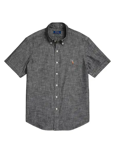 Polo Ralph Lauren Men's Classic-Fit Chambray Shirt - Light Grey | Thumbnail 1