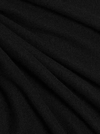 AG Jeans Women's Sadie Crewneck T-Shirt - Super Black - Size XS | Thumbnail 7