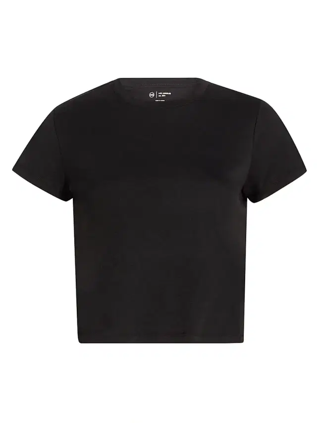 AG Jeans Women's Sadie Crewneck T-Shirt - Super Black