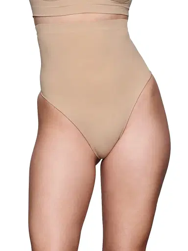 Skims Women's Seamless Sculpt High-Waisted Thong | Thumbnail 2 Skims Women's Seamless Sculpt High-Waisted Thong | Thumbnail 2
