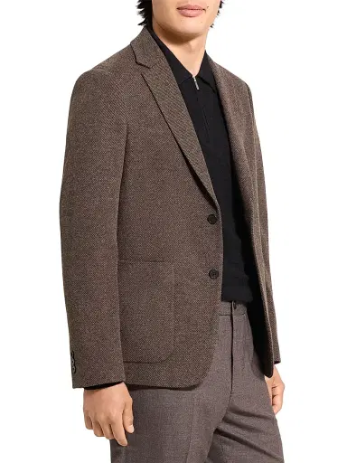 Theory Men's Clinton Knit Twill Blazer | Thumbnail 3 Theory Men's Clinton Knit Twill Blazer | Thumbnail 3