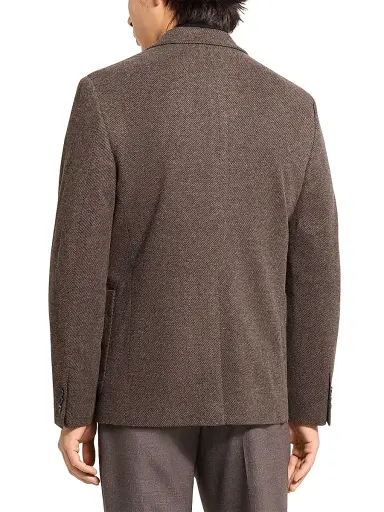 Theory Men's Clinton Knit Twill Blazer | Thumbnail 4 Theory Men's Clinton Knit Twill Blazer | Thumbnail 4