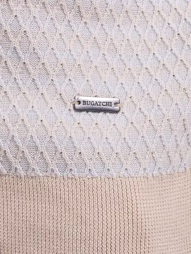 Bugatchi Men's Honeycomb-Knit Cotton Short-Sleeve Sweater | Thumbnail 6 Bugatchi Men's Honeycomb-Knit Cotton Short-Sleeve Sweater | Thumbnail 6