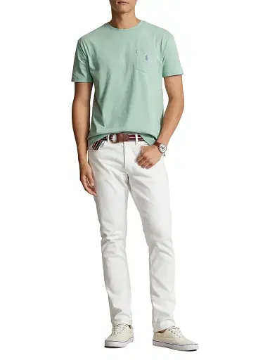 Polo Ralph Lauren Men's Logo Short-Sleeve T-Shirt - Celadon - Size XL | Thumbnail 2
