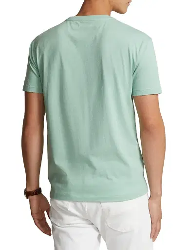 Polo Ralph Lauren Men's Logo Short-Sleeve T-Shirt - Celadon - Size XL | Thumbnail 4