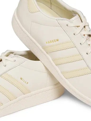 adidas Men's Willy Chavarria x Adidas Leather Dress Sneakers - Cloud White | Thumbnail 5