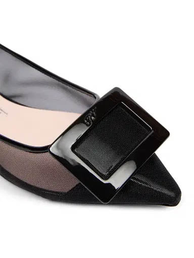 Roger Vivier Women's Gommettine Net Ballerina Flats | Thumbnail 5 Roger Vivier Women's Gommettine Net Ballerina Flats | Thumbnail 5