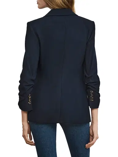 Veronica Beard Women's Battista Dickey Notch Lapel Jacket - Navy - Size 4 | Thumbnail 4 Veronica Beard Women's Battista Dickey Notch Lapel Jacket - Navy - Size 4 | Thumbnail 4
