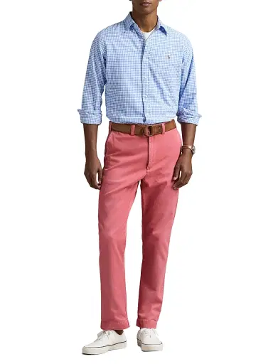 Polo Ralph Lauren Men's Logo-Embroidered Gingham Cotton Oxford Shirt | Thumbnail 2 Polo Ralph Lauren Men's Logo-Embroidered Gingham Cotton Oxford Shirt | Thumbnail 2