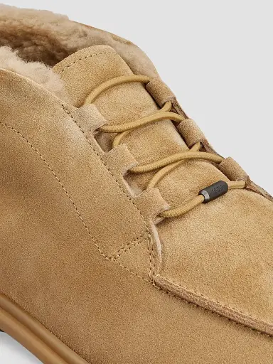 Tod's Men's Suede Desert Chukka Boots - Light Beige | Thumbnail 6