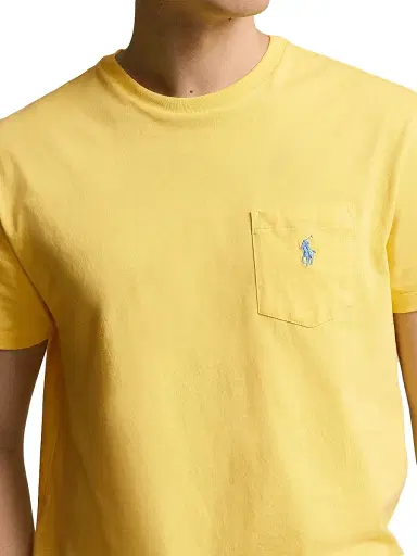 Polo Ralph Lauren Men's Logo Short-Sleeve T-Shirt - Oasis Yellow | Thumbnail 5 Polo Ralph Lauren Men's Logo Short-Sleeve T-Shirt - Oasis Yellow | Thumbnail 5