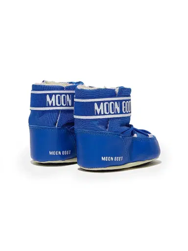Moon Boot Baby's Grip Nylon Crib Booties - Electric Blue - Size 5.5 (Baby) | Thumbnail 2