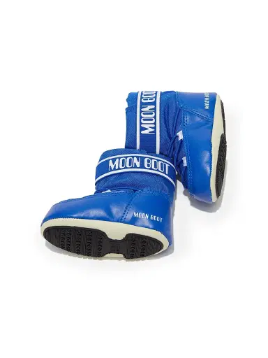 Moon Boot Baby's Grip Nylon Crib Booties - Electric Blue - Size 5.5 (Baby) | Thumbnail 3