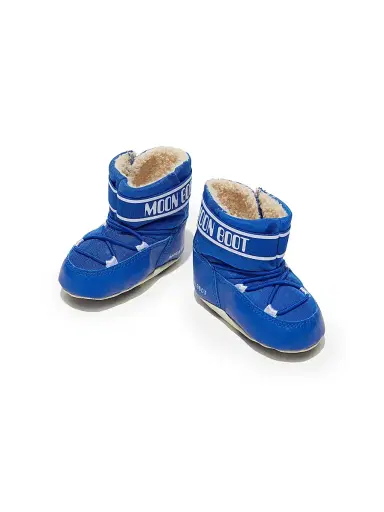 Moon Boot Baby's Grip Nylon Crib Booties - Electric Blue - Size 5.5 (Baby) | Thumbnail 4