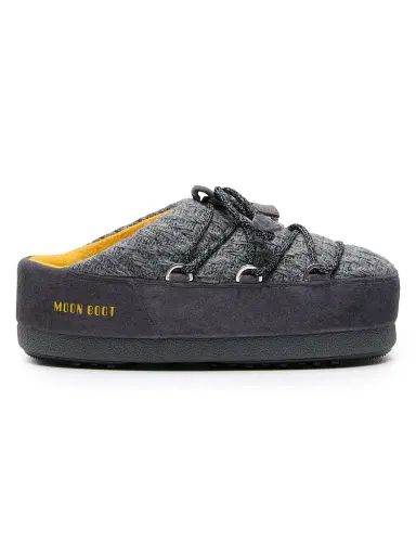 Moon Boot Women's MB x Guest In Residence EVX Chalet Knit & Suede Mules | Thumbnail 1 Moon Boot Women's MB x Guest In Residence EVX Chalet Knit & Suede Mules | Thumbnail 1