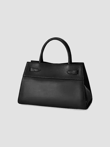 Veronica Beard Women's Dash  Leather Top Handle Bag - Black | Thumbnail 2