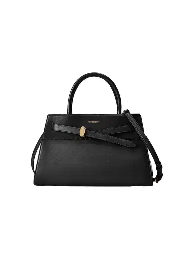 Veronica Beard Women's Dash  Leather Top Handle Bag - Black | Thumbnail 1