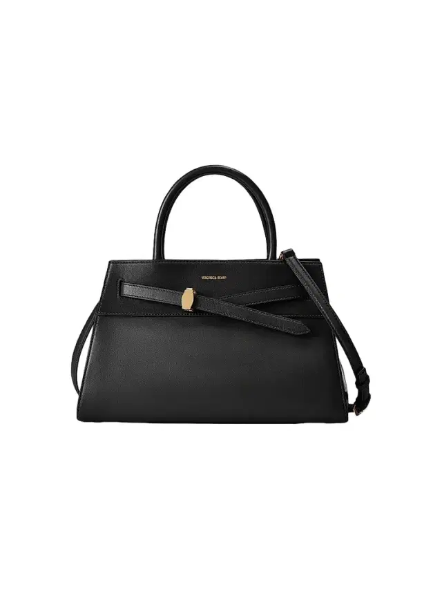 Veronica Beard Women's Dash  Leather Top Handle Bag - Black