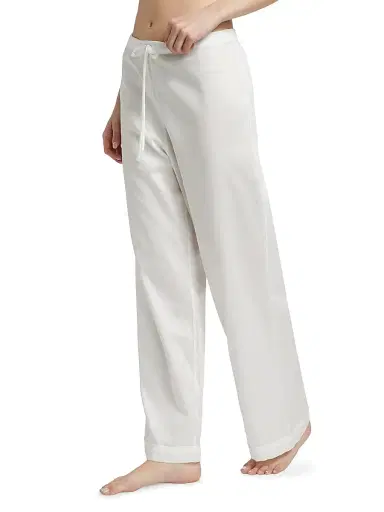 Natori Women's Essentials Embroidered Cotton Sateen Pajamas | Thumbnail 4 Natori Women's Essentials Embroidered Cotton Sateen Pajamas | Thumbnail 4