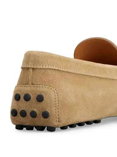 Tod's Men's Mocassino Gommino Suede Driving Loafers - Light Beige - Size 14 | Thumbnail 5 Tod's Men's Mocassino Gommino Suede Driving Loafers - Light Beige - Size 14 | Thumbnail 5