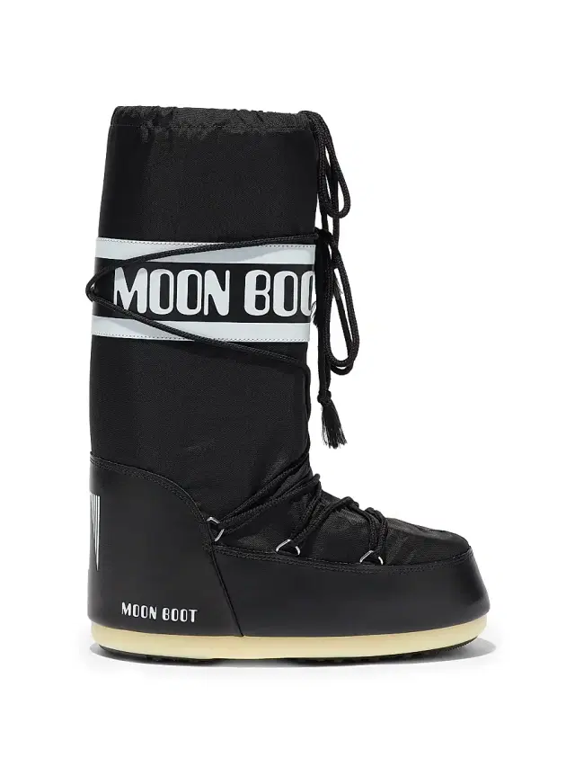 Moon Boot Little Kid's Icon Padded Nylon Boots - Black 10.5 (Child)