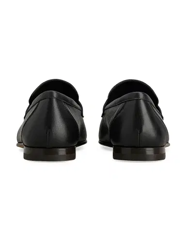 Tod's Men's Leather Penny Loafers - Black | Thumbnail 3