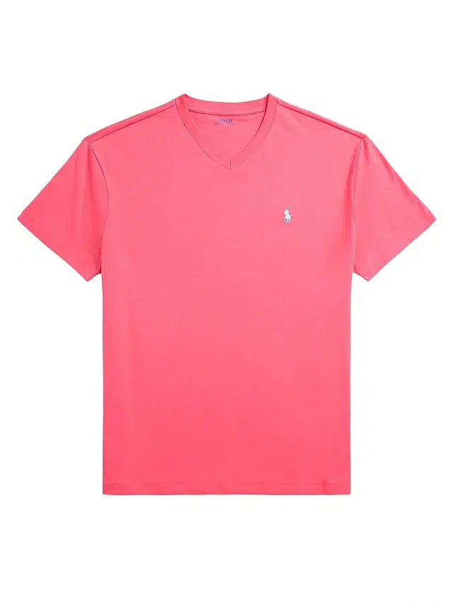 Men's Logo Cotton T-Shirt - Pale Red