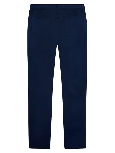 Bugatchi Men's Stretch-Cotton Straight-Leg Jeans - Navy | Thumbnail 2