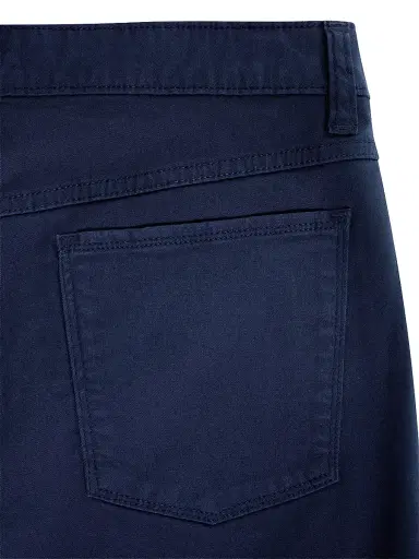 Bugatchi Men's Stretch-Cotton Straight-Leg Jeans - Navy | Thumbnail 4