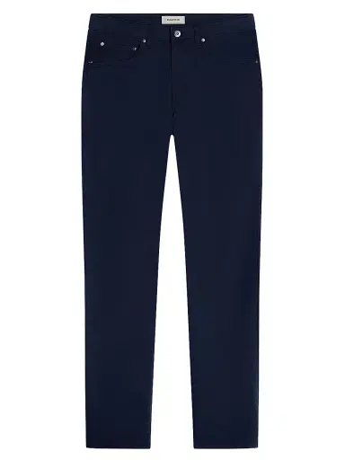 Bugatchi Men's Stretch-Cotton Straight-Leg Jeans - Navy | Thumbnail 1